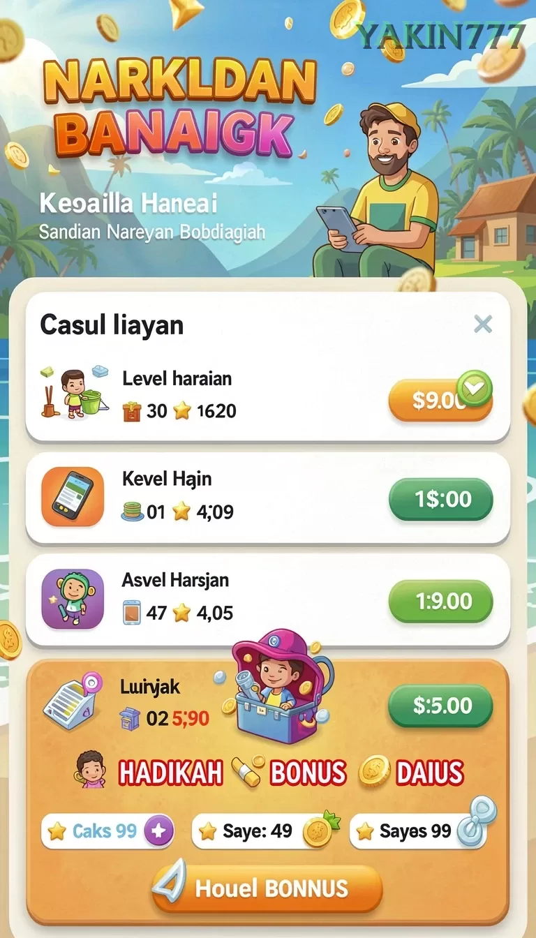 Cuplikan layar RK55 — menu navigasi